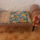 Bohemian chic decorative bench/end of bed