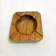 Old olive wood ashtray