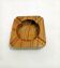Old olive wood ashtray