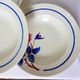 4 vintage deep plates from K&G Luneville model Chantal 220516