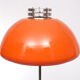 Lampadaire Space Ace Orange Shade  années 1970 Italie