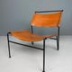 A. A. Dolleman Lounge Chair by Metz & Co, Mid-Century Leather & Metal