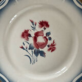 8 flat plates digoin sarreguemines