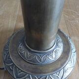 Golden metal lamp base