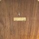 Vintage octagonal gold mirror – Belgium, 1960s/1970s