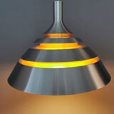 Space-age style hanging lamp, Danish design from the 80s.