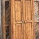 Vintage Parisian wardrobe in raw solid wood