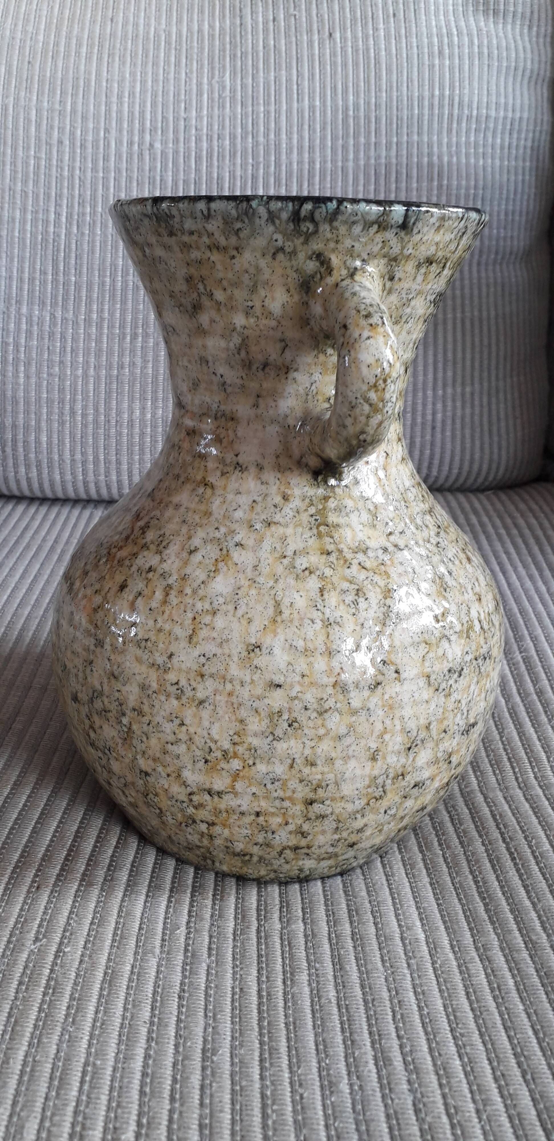 Vase vintage en céramique très original