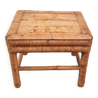 Small bamboo table