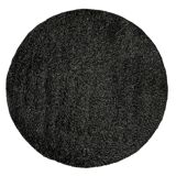 NOS Scandinavian design rya rug by Mio. Round, dia 193 cm