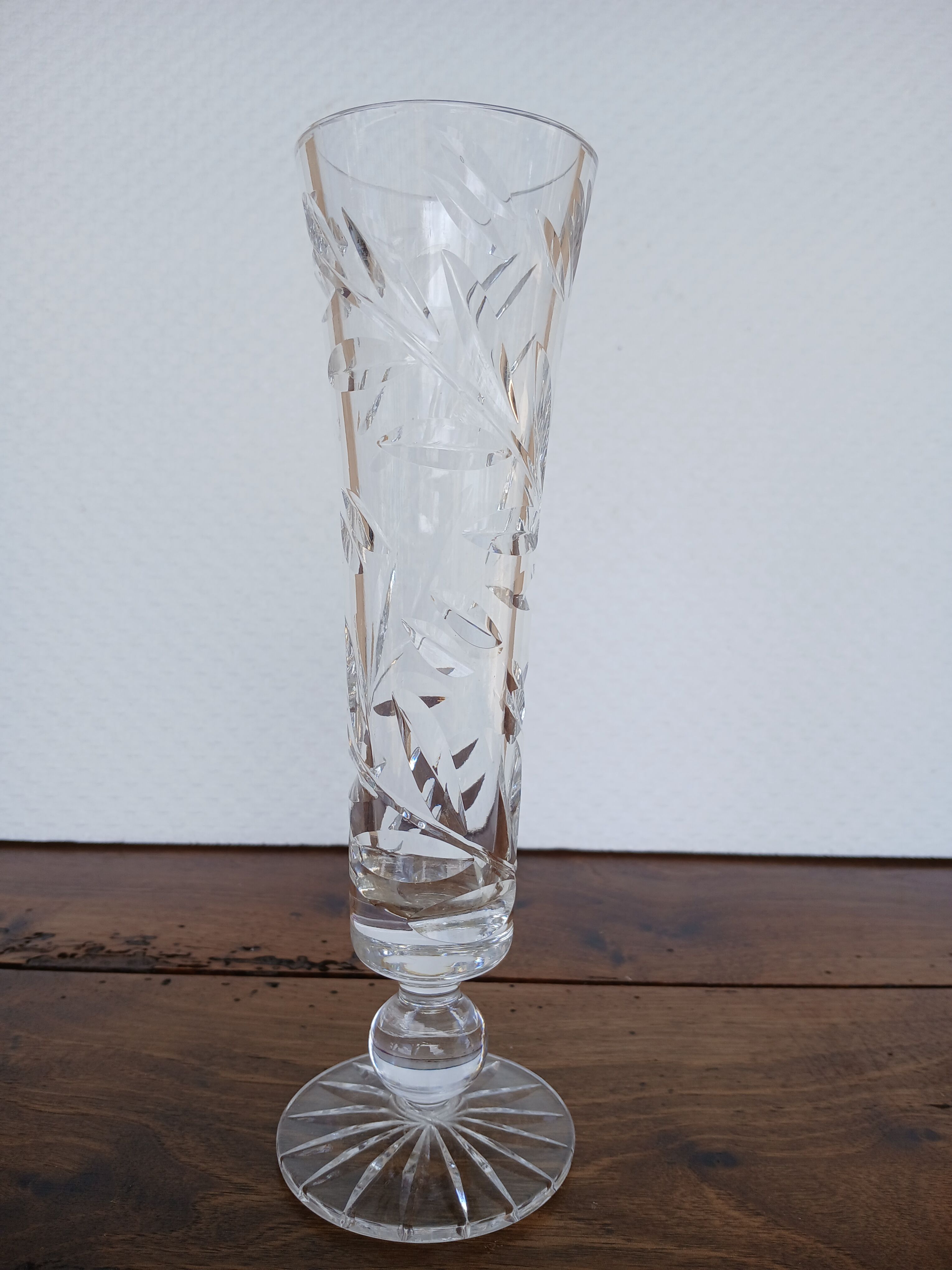 Baccarat crystal bud vase