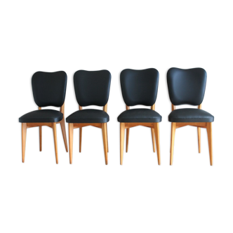 Lot 4 chairs 50s