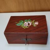 Wooden box and its key