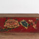 Antique red box with floral patterns (circa 1900) #34