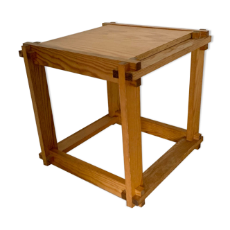 Small coffee table in vintage pine