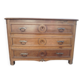 Commode XVIII façade half-moon
