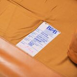 Stunning Coronado chairs in cognac leather by Afra & Tobia Scarpa - B&B Italia