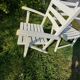Paire de fauteuils vintage jardin Dejou