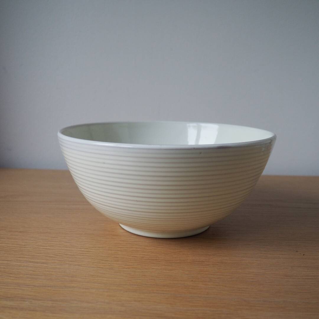 Adco ribbed bowl 1950s-1970s