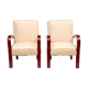 Pair of Art Deco armchairs