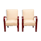 Pair of Art Deco armchairs