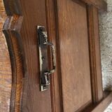 Coffre en bois en chêne massif