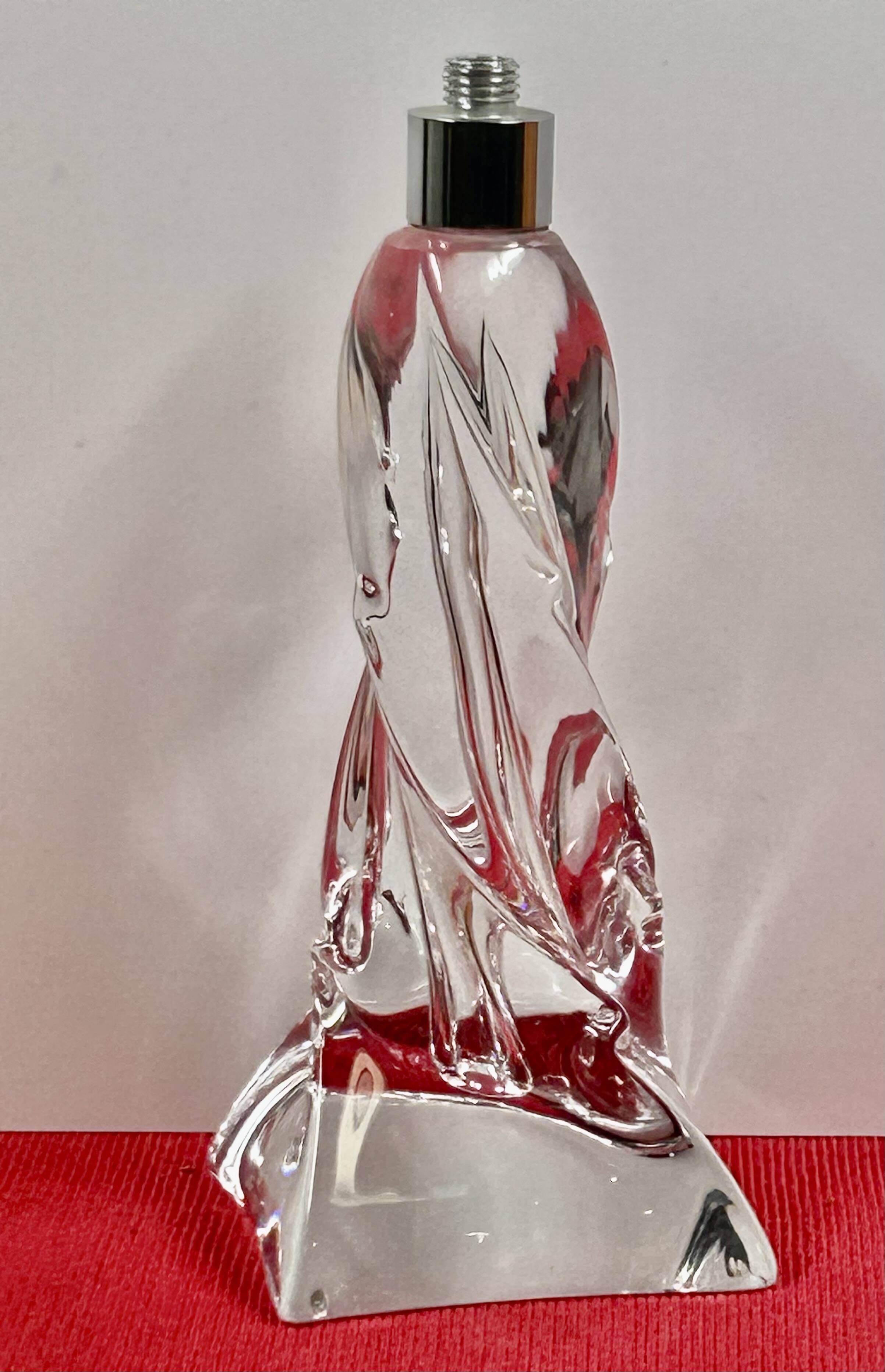 Twisted crystal lamp base - 15 / 17 cm