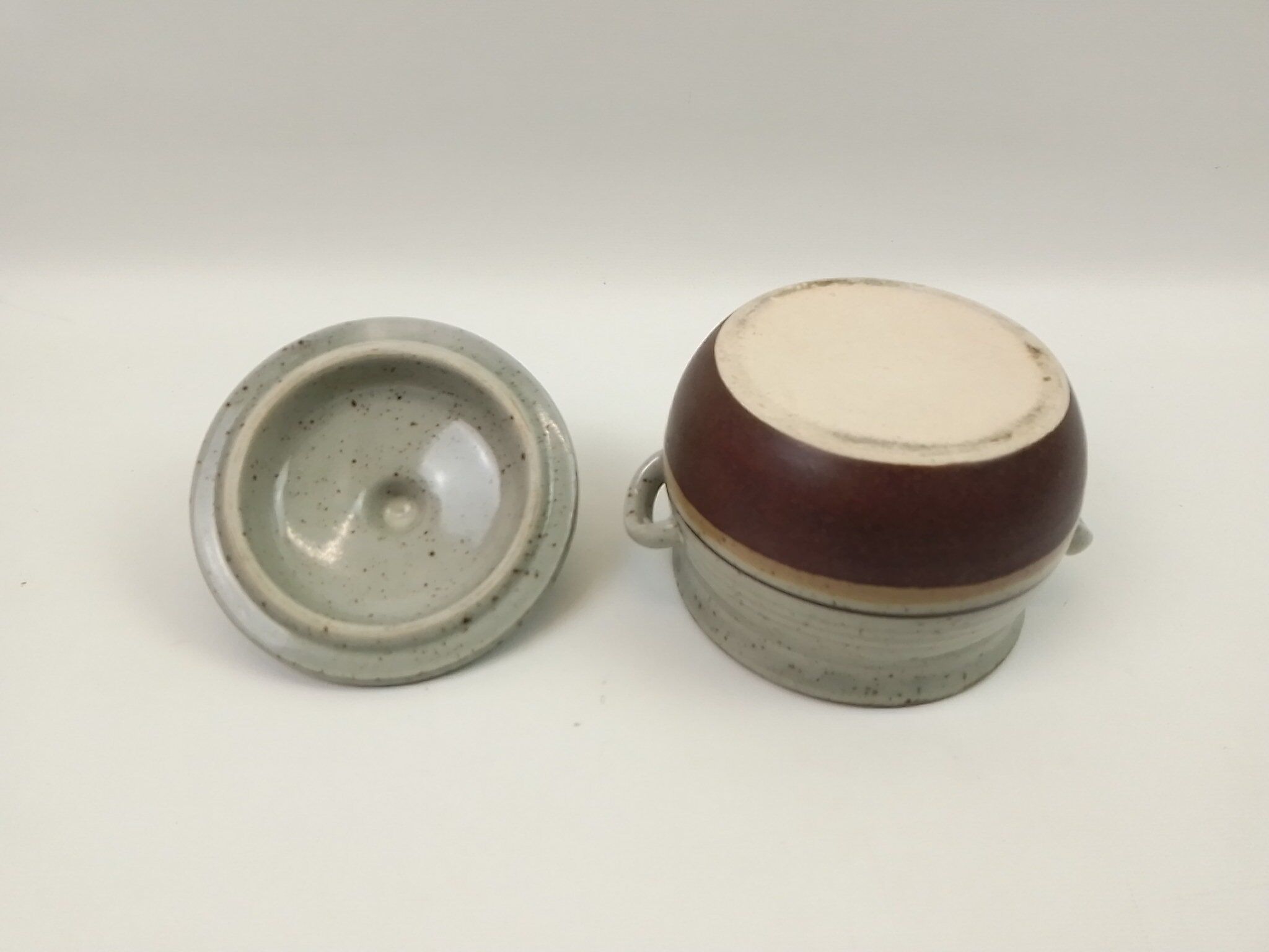 Ceramic jam jar