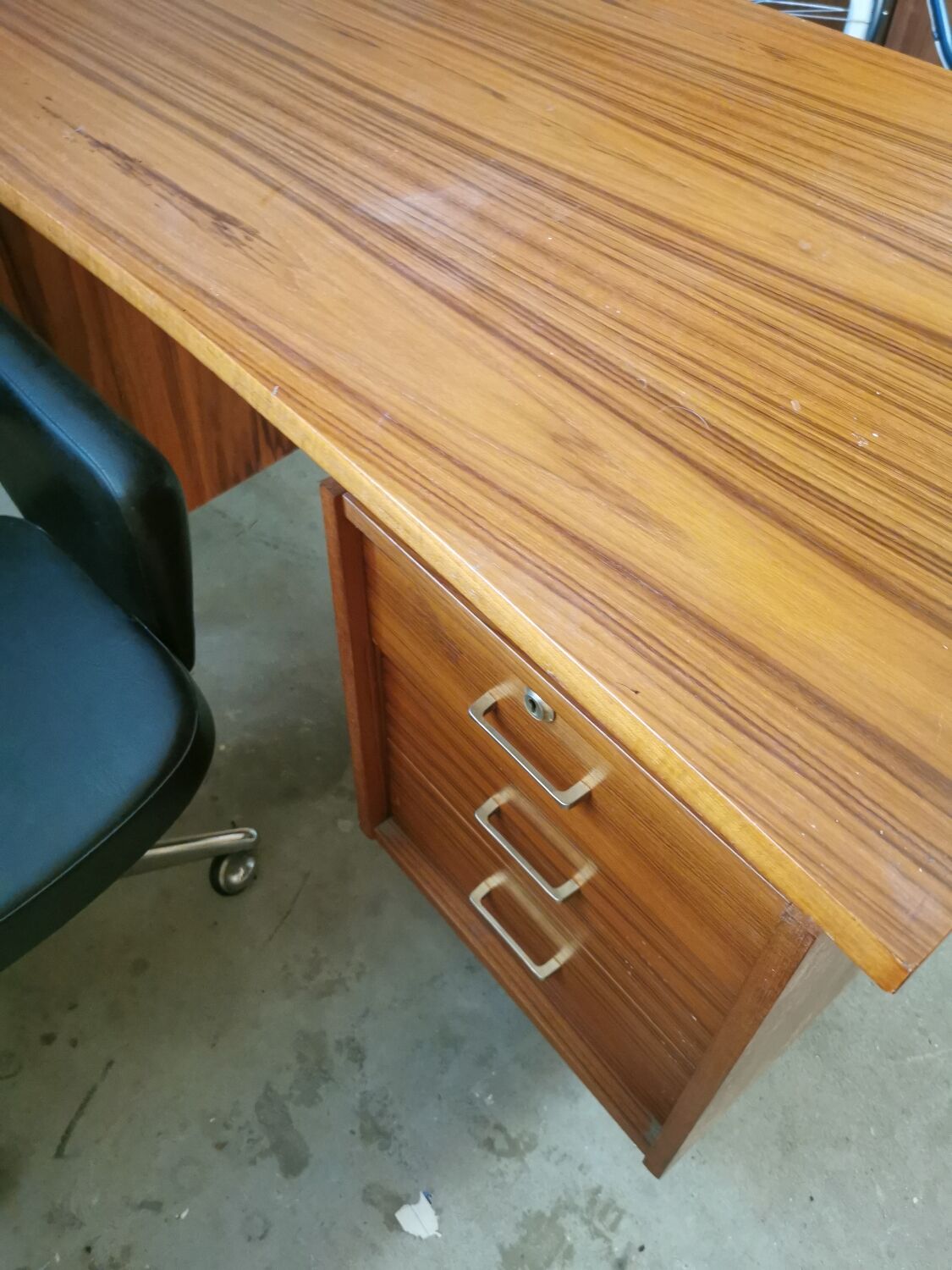 Vintage teak desk