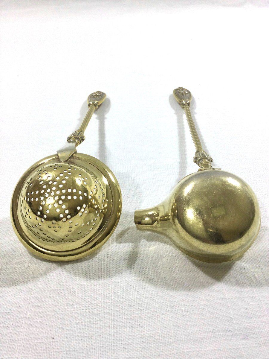 Sweden - sprinkler and ladle in vermeil