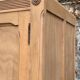 Parisian paneled cabinet in raw wood, 1940