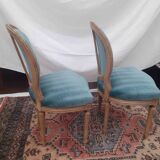 Louis XVI style medallion chair