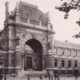 Antique court speaking desk