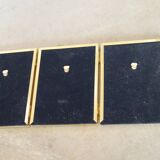 Brass frame triptych 1970