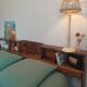 Antique headboard