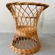 Fauteuil enfant rotin et osier