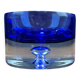 Royal blue ashtray or trinket tray