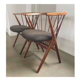 Set of 2 chairs, Helge Sibast chair no. 8, Sibast, Denmark, 1950s