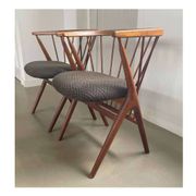 Set of 2 chairs, Helge Sibast chair no. 8, Sibast, Denmark, 1950s