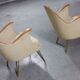 Paire de fauteuils années 50/60