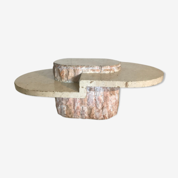 Stone coffee table magnussen egg-laying mactan