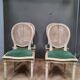 Suite of 4 Louis XVI style chairs