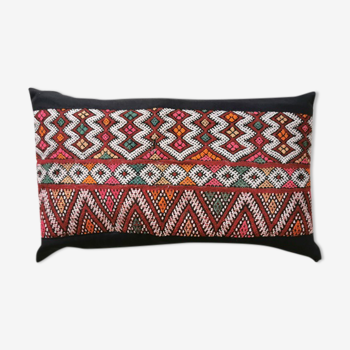 Cushion cover with Berber wool kilim