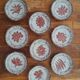 Ceramic dessert plates signed Jérôme MASSIER - Vallauris