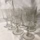 10 cut glass walking glasses