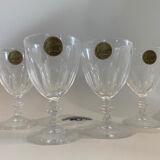 Set of 4 glasses Cristal D'Arques