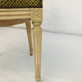 Lot of 6 chairs louis XVI style medallions