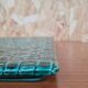 Green earthenware trivet
