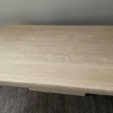 70s Travertine Coffee Table