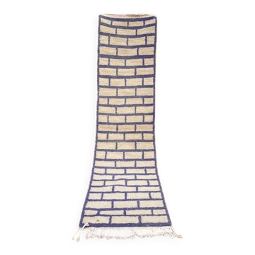 Tapis de passage marocain fait main 400cmx70cm
